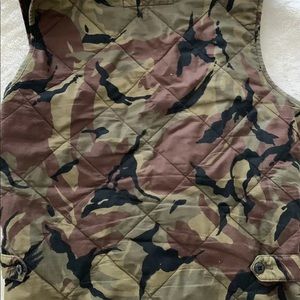 J Crew Men XSMALL Camo Vest